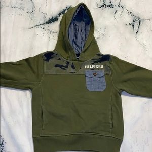 Boys Camo Tommy Hilfiger Sweatshirt
